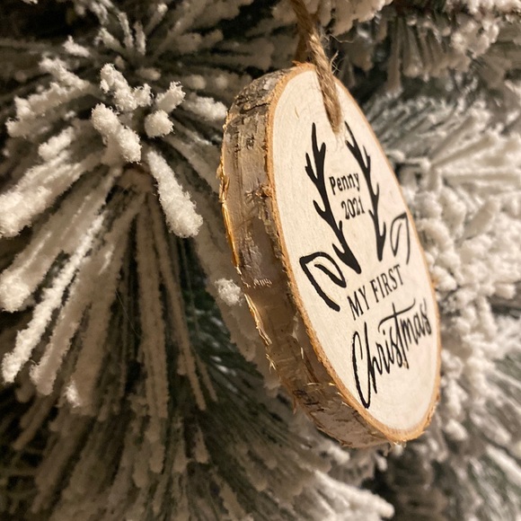 Personalized My First Christmas Ornament - Picture 2 of 8